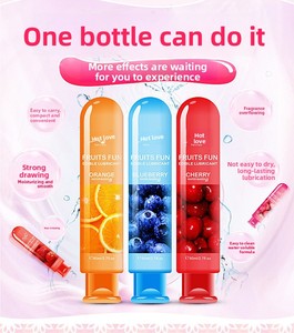 ODM OEM 80ml lubrificante a base d'acqua per massaggiatore vibratore Dildo sesso amore coppia utilizzando Sex Toy Unisex Lickable <span class=keywords><strong>Gel</strong></span> lubrificante - Product Image 2