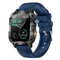 Montre connectée Y8 avec positionnement GPS, écran 1,95 pouces, batterie longue durée 1000 mAh, lampe de poche, podomètre, compteur de calories, montre connectée unisexe