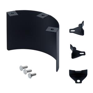 Cubierta de filtro de entrada de aire de aluminio con escudo térmico universal para coche de carreras Filtro de <span class=keywords><strong>2</strong></span> "a 4" - Product Image 1