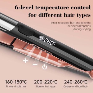 Vente en gros Fer à lisser et boucler Fer plat 2 en 1 pour la coiffure <span class=keywords><strong>Le</strong></span> <span class=keywords><strong>meilleur</strong></span> <span class=keywords><strong>lisseur</strong></span> portable - Product Image 4