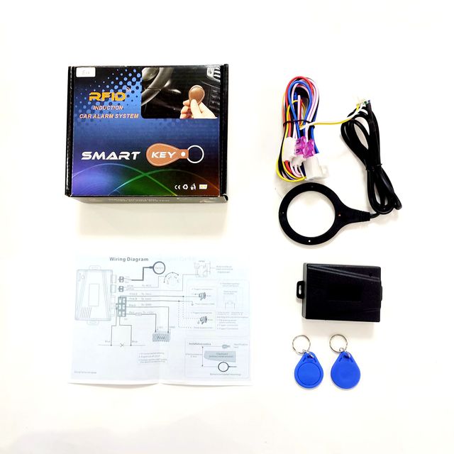 Factory Price Car Universal Immobilizer Anti Theft Security System Auto Keyless RFID Alarm Immobilizer for Car E12