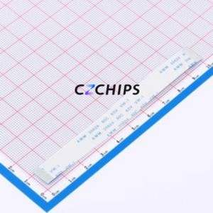 BX-FFC0.5-T-10048-19P FFC Cable (Flexible Flat Cable) P=0.5mm Connector 19P 0.5mm Non-Inverting 10cm - Product Image 1