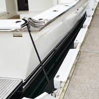 Offre Spéciale 9.5mm 13.5mm torsion Corde Marine En Nylon Ligne De Quai Pour Bateau 10ft 15ft 20ft 25ft 50ft 75ft 100ft
