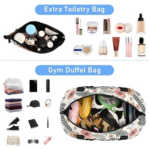 Wholesale Lightweight Carry on Nylon Waterproof Zipper Duffle Bag Luggage Luxury Custom Women Travel Bag - Product Image 4