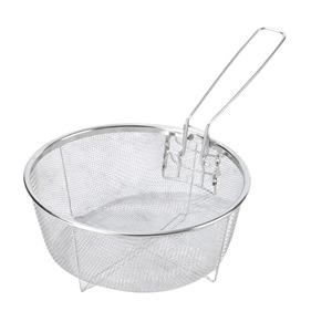 Panier de cuisson en acier inoxydable Wan Yitai, écumoire à nouilles, passoire, filtre à huile de cuisine, filet en maille 18, 20, 23 cm - Product Image 5