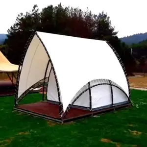 Alta calidad personalizada Changtop Big Tente Camping impermeable familia grande automático instantáneo al aire libre Tente para 8 personas