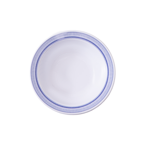Bol rond en <span class=keywords><strong>mélamine</strong></span> Blue Rhyme Secret de 6 pouces avec rebord inversé, compatible lave-<span class=keywords><strong>vaisselle</strong></span>, <span class=keywords><strong>micro</strong></span>-ondes, résistant à la décoloration, <span class=keywords><strong>vaisselle</strong></span> écologique portable - Product Image 2