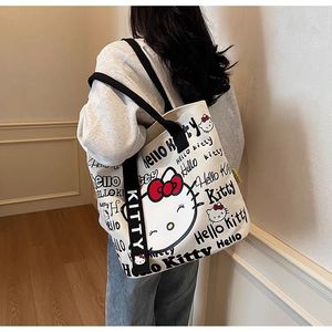 Manufacturer Customized Wholesale pink cat Canvas Shopping <strong>Bag</strong>, Durable and <strong>Recyclable</strong> Canvas Shopping <strong>Bag</strong> - Product Image 3