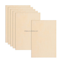Plaque de bois de balsa, contreplaqué de bouleau, 1,5 mm, 2 mm, 3 mm, 4 mm, 5 mm, 6 mm, 7 mm, 8 mm, contreplaqué de tilleul, planches de bois non finies pour l'artisanat