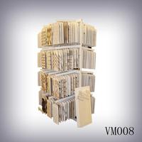 Présentoir rotatif en métal et marbre de haute qualité, dimensions personnalisées