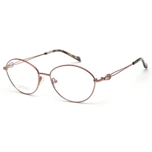 工厂专利设计100% 钛眼镜眼镜女士光学框架