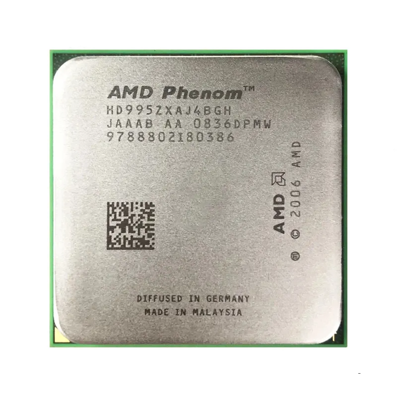 Foramd fenom x4 9950 2.6 ghz processador quad-core, cpu soquete am2 +