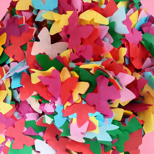 คอนเฟตติสำหรับงานเฉลิมฉลองขายส่ง ใช้ซ้ำได้ ทำความสะอาดง่าย เหมาะสำหรับงานแต่งงาน โปรยตกแต่งและตกแต่งฉากหลัง - Product Image 1