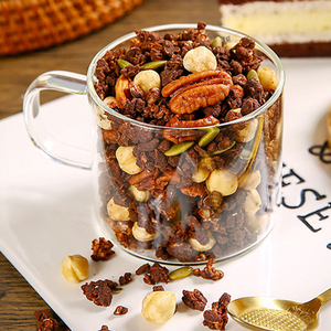 Céréales de petit-<span class=keywords><strong>d</strong></span>éjeuner nutritives prêtes à consommer, sans <span class=keywords><strong>sucre</strong></span>, pour adultes, en sachet, avec flocons <span class=keywords><strong>d</strong></span>'avoine séchés, noix, céréales, yaourt et lait - Product Image 2