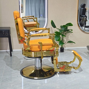 Poltrona da Barbiere Idraulica di Lusso Resistente <span class=keywords><strong>per</strong></span> <span class=keywords><strong>Uomo</strong></span>, Sedia Vintage <span class=keywords><strong>per</strong></span> Salone di <span class=keywords><strong>Parrucchiere</strong></span> - Product Image 4