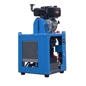 เครื่องอัดอากาศแบบสกรูพกพา ใช้แก๊สเบนซิน 35cfm สำหรับขาย - Product Image 5