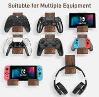 Support universel pour casque, moderne, simple, blanc, mural, multifonction, support pour manette de jeu, accessoires de jeu sur PC