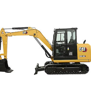 Mini-excavatrice Cat 305.5e 2 d'occasion avec garantie d'un an, composants essentiels inclus : moteur, engrenages, chenilles, type mobile - Product Image 1