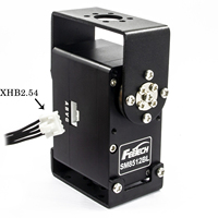 Feetech SM8512BL Servo de Bus Serial Totalmente Metálico de 12V RS485 con Codificación Magnética de 360° y 85kg de Torque para Motores y Rotores de Aviones RC Robóticos