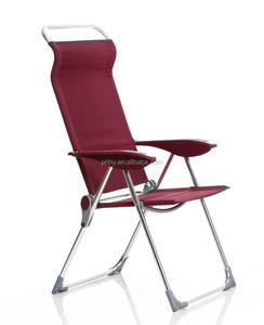 Chaise de plage <span class=keywords><strong>pliable</strong></span> en aluminium durable, portable, pour le camping, le parc et la cour, chaise longue de pique-nique - Product Image 6