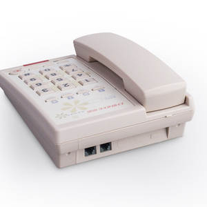 Juego de <span class=keywords><strong>teléfono</strong></span> LCD de línea fija única antigua para oficina y Hotel Microtel Vintage fábrica de teléfonos con cable al <span class=keywords><strong>por</strong></span> mayor - Product Image 4