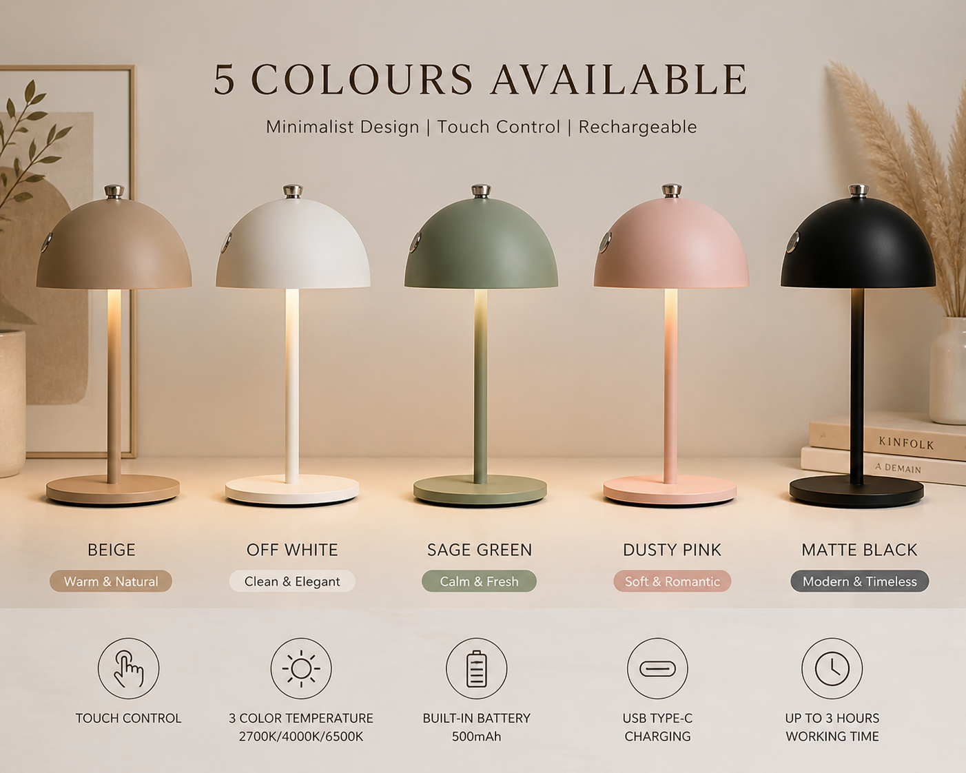 5 Colors