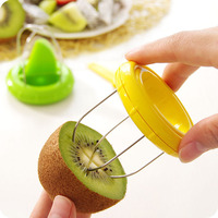 Kiwi Schiller & Schepje 2-in-1 Fruitopener, RVS/Plastic, Verdikte uitvoering, Schep, Eet, Zonder knoeien, Snel & Gemakkelijk