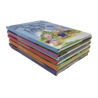 Impression à la demande de livres pour enfants personnalisés en couleur, couverture rigide, avec papier offset et carton, pour livres d'histoires illustrés éducatifs