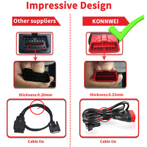 Escáner Automotriz KONNWEI KW850 Obdii Directo de Fábrica, Herramienta para Vehículos, Escáner Obd2 para Todos los Autos - Product Image 6