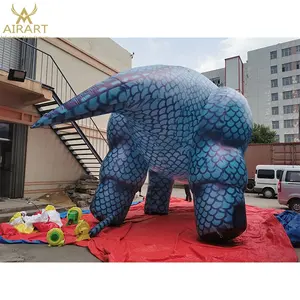 Aufblasbare Tier dinosaurier der Außen dekoration für Anzeige