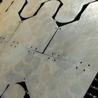 Plaque d'armure balistique haute résistance Ar500 Armox500 PRO500 NM500 Plaque d'acier d'armure balistique pour les cibles de tir
