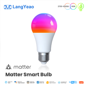 مصباح لانج ياو ماتر E27 بقوة 9 واط و806 لومن، إضاءة RGB CCT بدرجة حرارة لون 2700-6500 كلفن، قابل للتعتيم، يعمل مع أليكسا وجوجل هوم، تحكم صوتي ذكي - Product Image 1