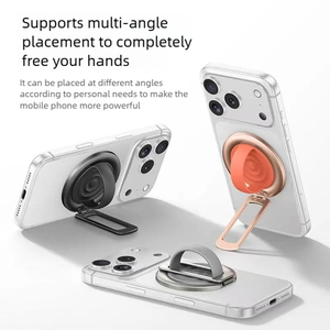 Magnetic <b>Phone</b> <b>Stand</b> Liquid Silicone Strong Magnet Multi Angle Adjustable Portable <b>Phone</b> <b>Holder</b> for Desktop Car Handheld - Product Image 4