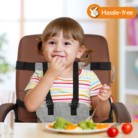 Siège de voyage portable pour bébé, harnais de siège de chaise haute, rehausseur de chaise haute personnalisé