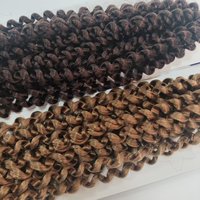 Tresses au crochet bouclées à la française en spirale, cheveux synthétiques à ondulations lâches, extensions capillaires personnalisables pour toutes les occasions