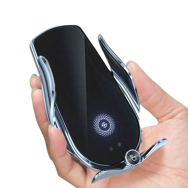 Universal Magnetic Charging Mobile Phone Car Holder 15W Wireless Car Charger Mount Auto-sensing Phone Holder Stand Charger