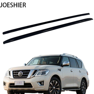 JOESHIER ขายส่งแร็คหลังคาสำหรับรถยนต์ 4x4 สำหรับ Nissan Patrol Y62 EU พร้อมราวหลังคา ราวข้าง ทำจากอลูมิเนียมอัลลอย - Product Image 1