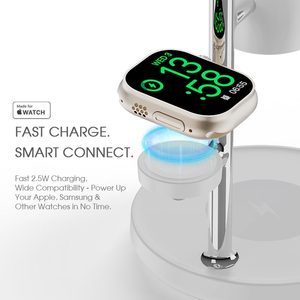 Sản Phẩm Mới <span class=keywords><strong>2025</strong></span> Máy Tính Để Bàn Đa Chức Năng <span class=keywords><strong>Qi</strong></span> Qi2 Từ Ba 3 Trong 1 3in1 Một Sạc Không Dây Với Đèn Bàn - Product Image 3