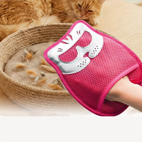 Gant de dépoussiérage électrostatique pour animaux de compagnie Zoyi Pet, design moderne, coloré, durable, pour chats et chiens