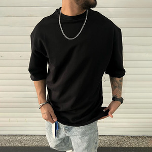 เสื้อยืดคัสตอมทรงโอเวอร์ไซส์ 200gsm 240g 350gsm เสื้อยืดพรีเมียมคุณภาพสูง - Product Image 2