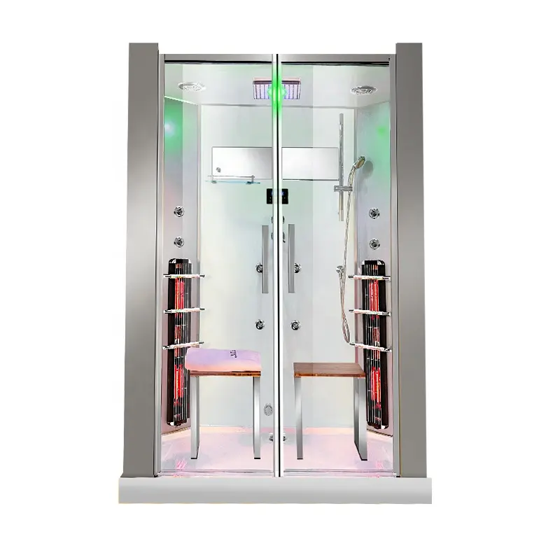 Hot selling spacious and diverse shower methods shower room steam sauna room indoor