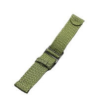 Bracelet de montre en nylon tissé et perlon de couleurs personnalisées en gros 14mm 16mm 18mm 20mm 22mm 24mm tailles 2 pièces bracelet de montre pour montres