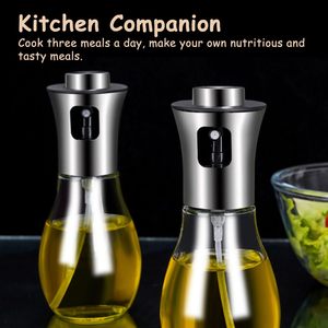 Pulvérisateur d'<span class=keywords><strong>huile</strong></span> d'olive antidérapant pour la cuisson, flacon distributeur d'<span class=keywords><strong>huile</strong></span> en verre pour friteuse à air, barbecue, salade, cuisson, rôtissage, pulvérisateur de vinaigre - Product Image 6
