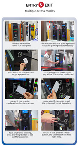 Système de stationnement automatique avec impression de tickets, terminal de libre-service numérique intelligent pour extérieur, borne de stationnement automatisée - Product Image 4
