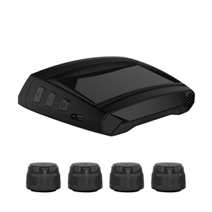 ระบบตรวจสอบแรงดันลมยางแบบไร้สายพลังงานแสงอาทิตย์พร้อมเซ็นเซอร์ภายนอก TPMS ติดตั้งง่าย - Product Image 3