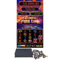 Kit de mise à niveau pour borne d'arcade, faisceau de câblage métallique, boîtier de contrôleur, solution de carte de jeu Fire Link, connectivité Wifi/USB, 110-240V
