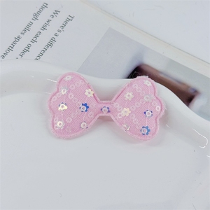 Perline di stoffa fai da te <span class=keywords><strong>a</strong></span> forma di piccoli fiori, paillettes, fiocchi, graziosi nodi <span class=keywords><strong>a</strong></span> otto, fermagli per capelli, bambole, abbigliamento, copricapi, accessori - Product Image 4