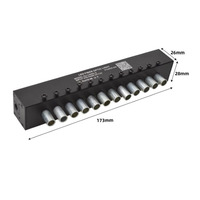 Kit de Luces LED Blancas de 6w para Techo con Efecto de Lluvia de Estrellas, 12 Orificios, Control Remoto por Aplicación, Modificación de Luz de Fibra Óptica, Cielo Estrellado para Auto
