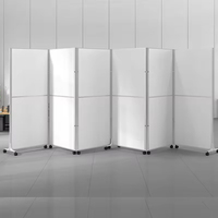 Cloison de bureau moderne et économique, séparateur de pièce portable, écran pliant, cloison mobile en aluminium pour atelier et école