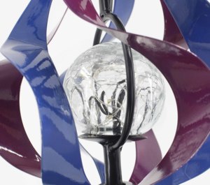 Carillon éolien artisanal en fer et aluminium, finition mate, étanche, à suspendre, <span class=keywords><strong>pour</strong></span> décoration extérieure de jardin, idéal <span class=keywords><strong>pour</strong></span> mariages et cadeaux commémoratifs - 40 - Product Image 3
